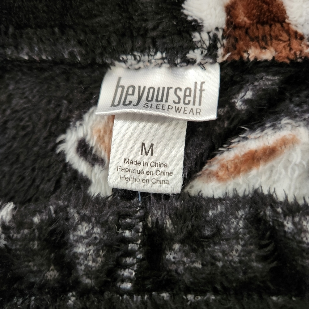 Be Yourself Coffee Printed 2 Piece Pajama Set - Picture 9 of 11